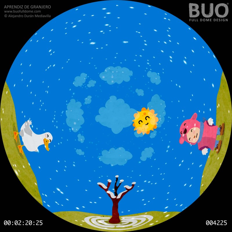 Aprendiz de Ganadero. Película para planetarios digitales y eventos full dome. Película de iniciación a la agricultura.