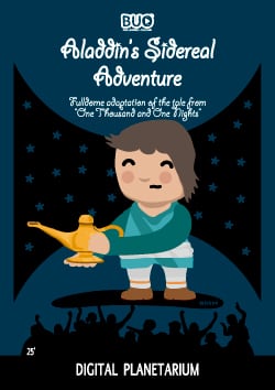 Fulldome La Aventura Sideral de Aladino (POSTER ALADINO)