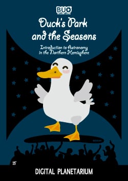 Fulldome El Parque de Pato. Hemisferio Norte. (POSTER PATO NORTE)